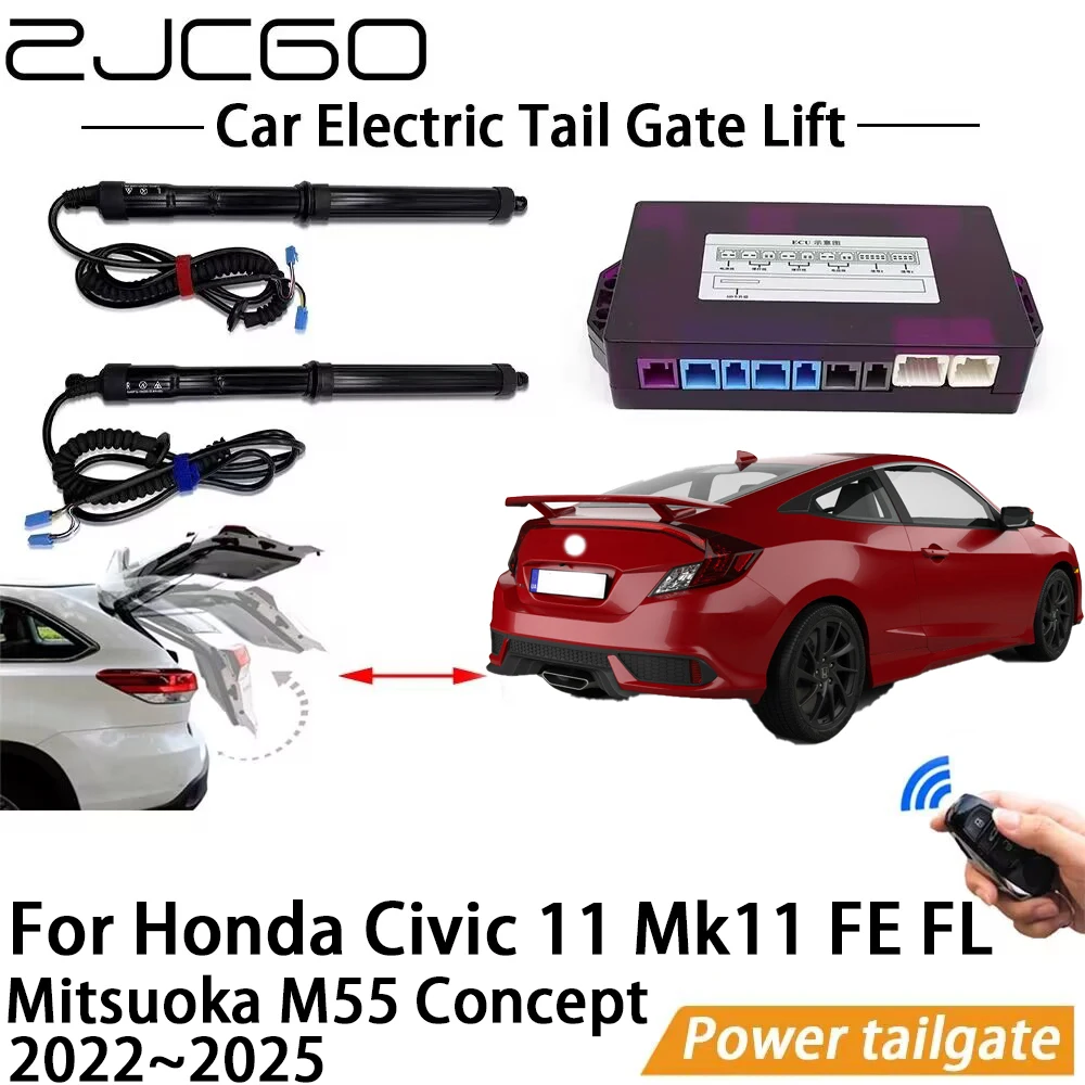 

Electric Tail Gate Lift System Power Liftgate Kit Auto Automatic Tailgate Opener For Honda Civic 11 Mk11 FE FL Mitsuoka M55