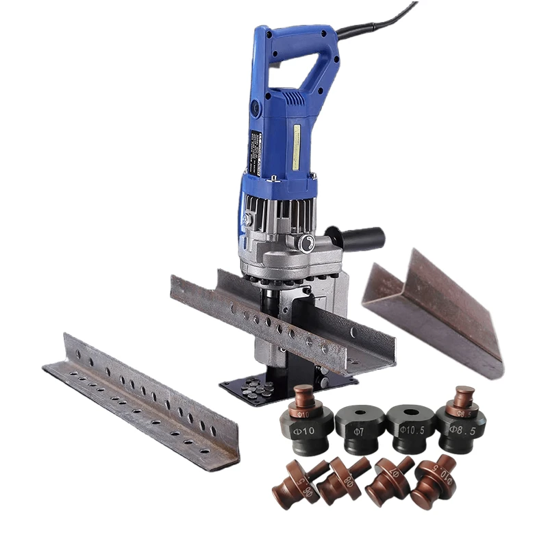 

220V electric hydraulic punching machine metal hole crimping punching stainless steel aluminum plate channel hydraulic tool