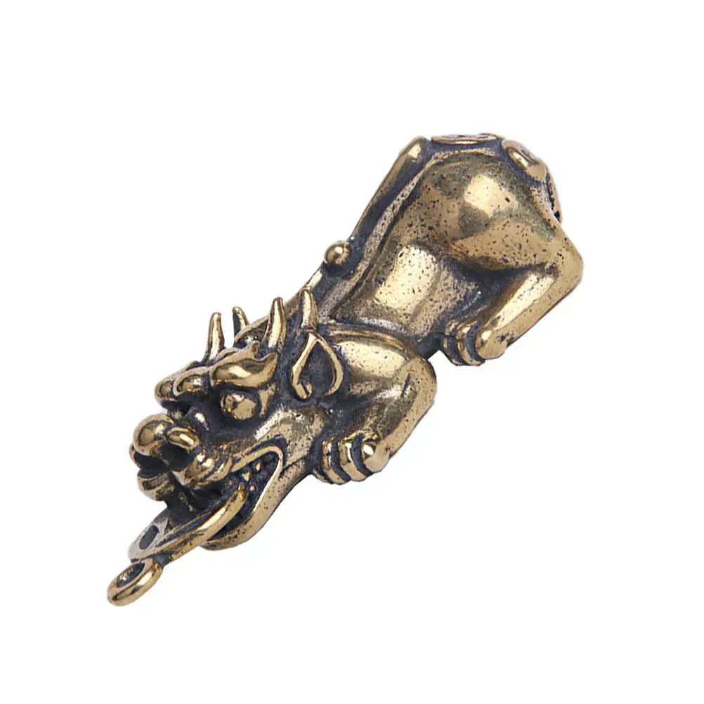 

Keychain Retro Pendants Beast Charms Decorative Accessories DIY Brass Keychain Pendants Gifts Jewelry Parts