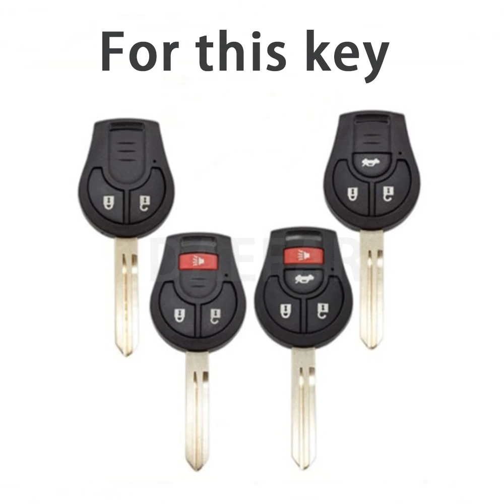 TPU Car Key Case Cover for Nissan Tiida Terrano Cube Pathfinder Rogue 2012 Maxima Altima Sentra Juke Micra Qashqai March 2012