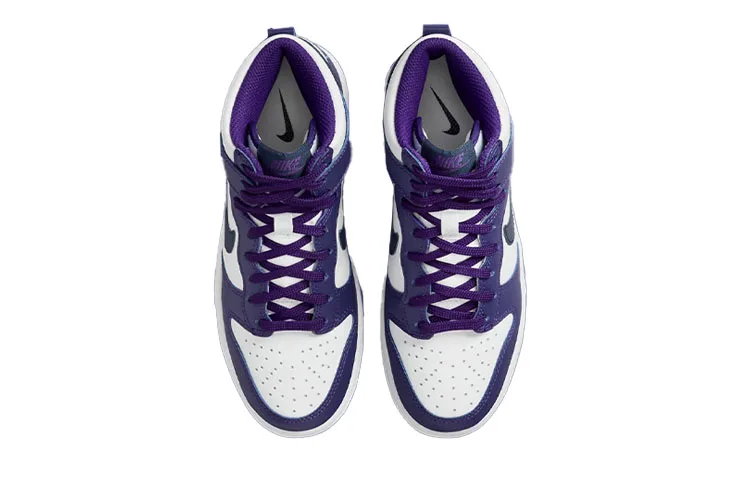 Buty Nike Dunk High Electro Purple Midnight Navy GS