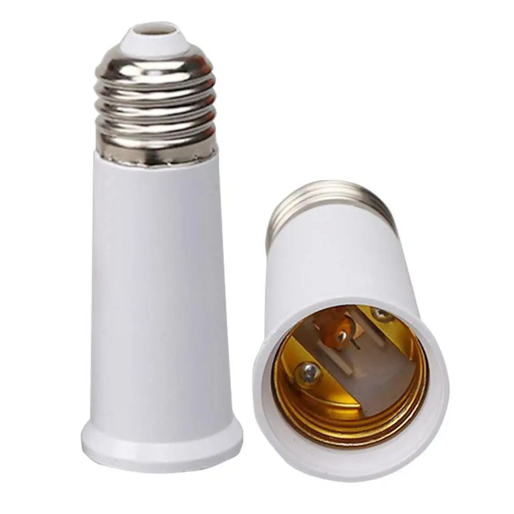 E27 to E27 95mm Extend Base Lamp Holder E27 Converter Light Bulb Cap Dropshipping