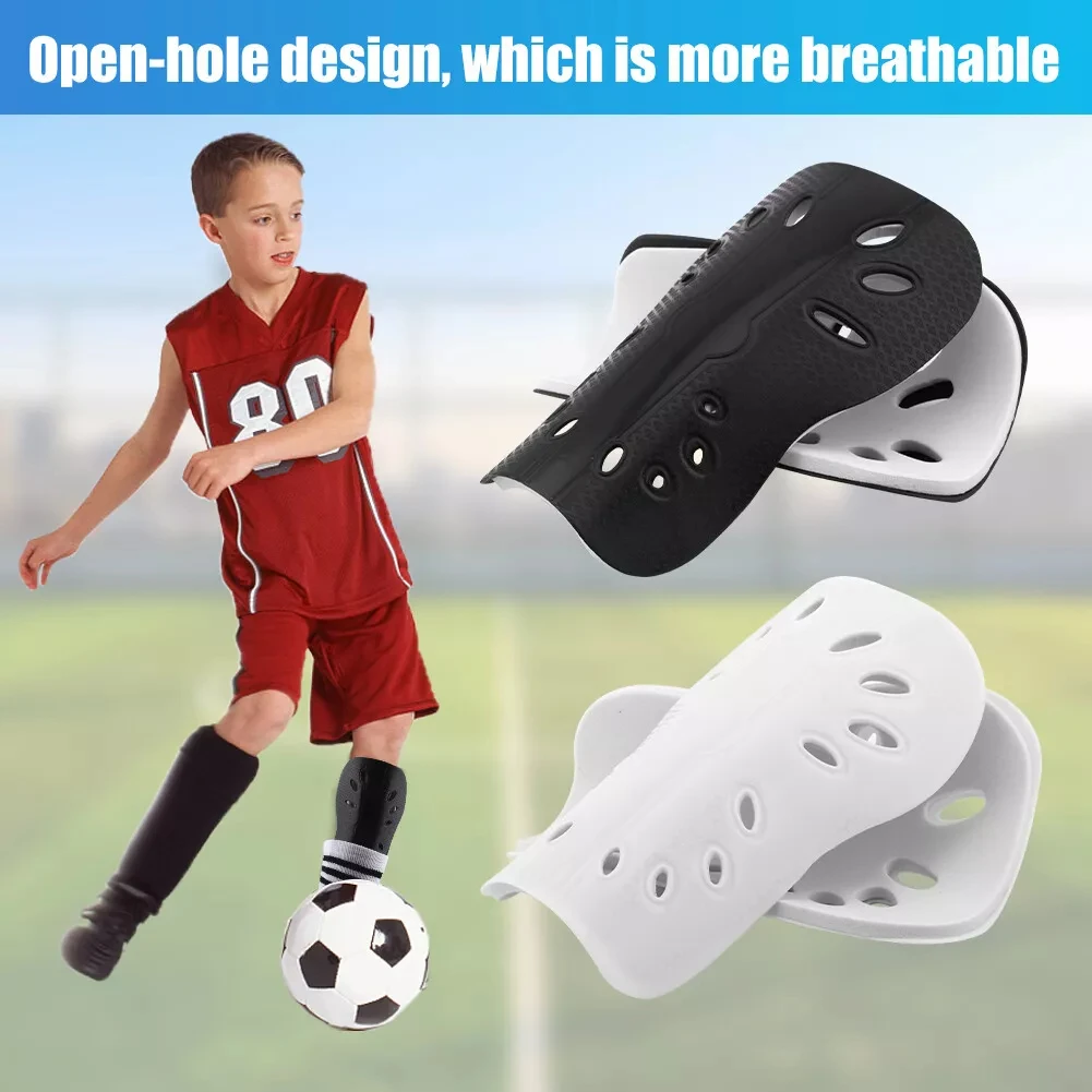 Elastic Soccer Socks Quality Flexible Comfortable Kids Soccer Gear Easy-To-Wear Soccer Shin Guards for Football Games