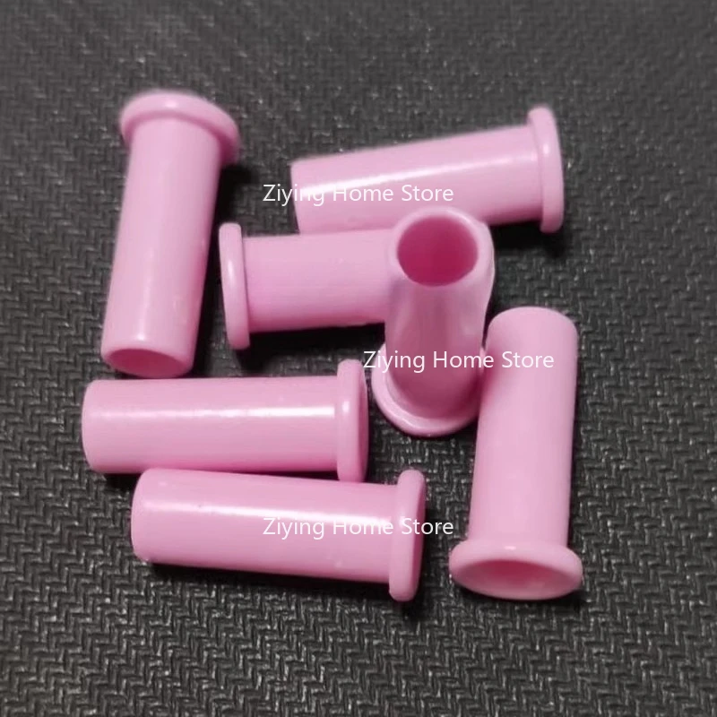 20PCS Alumina Ceramic Wire Guides Eyelets 9*25 Threading Porcelain Tube Outer Diameter 9 Length 25 Hole 6.5 Wear-resistant
