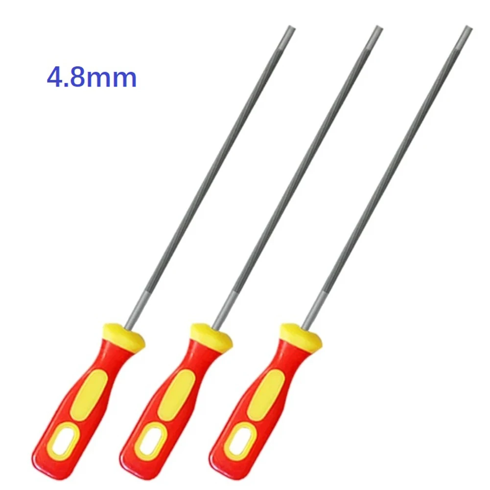 Hot Sale Top-quality 2022 New Woodwork Chainsaw Files Tool Saw Chain Files Sharpener 3pcs 4/4.8/5.5mm Chainsaw