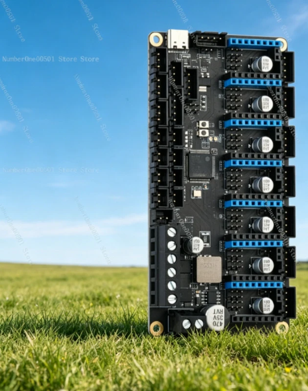 D7 7 Axis 3D Printer Mainboard for  2.4 CAN Bus