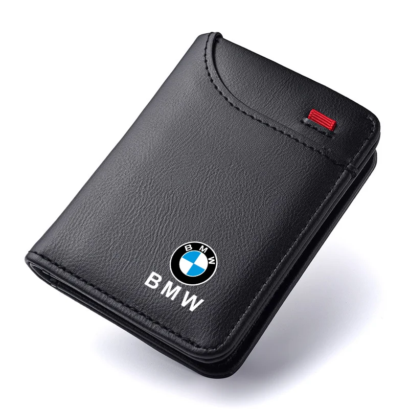 Auto männer Leder Brieftasche motor fahrzeuge Karte Ticket Lagerung Tasche Für BMW E46 E90 E60 F10 E39 F30 E36 F20 E91 E30 G30 E53 F31 G20