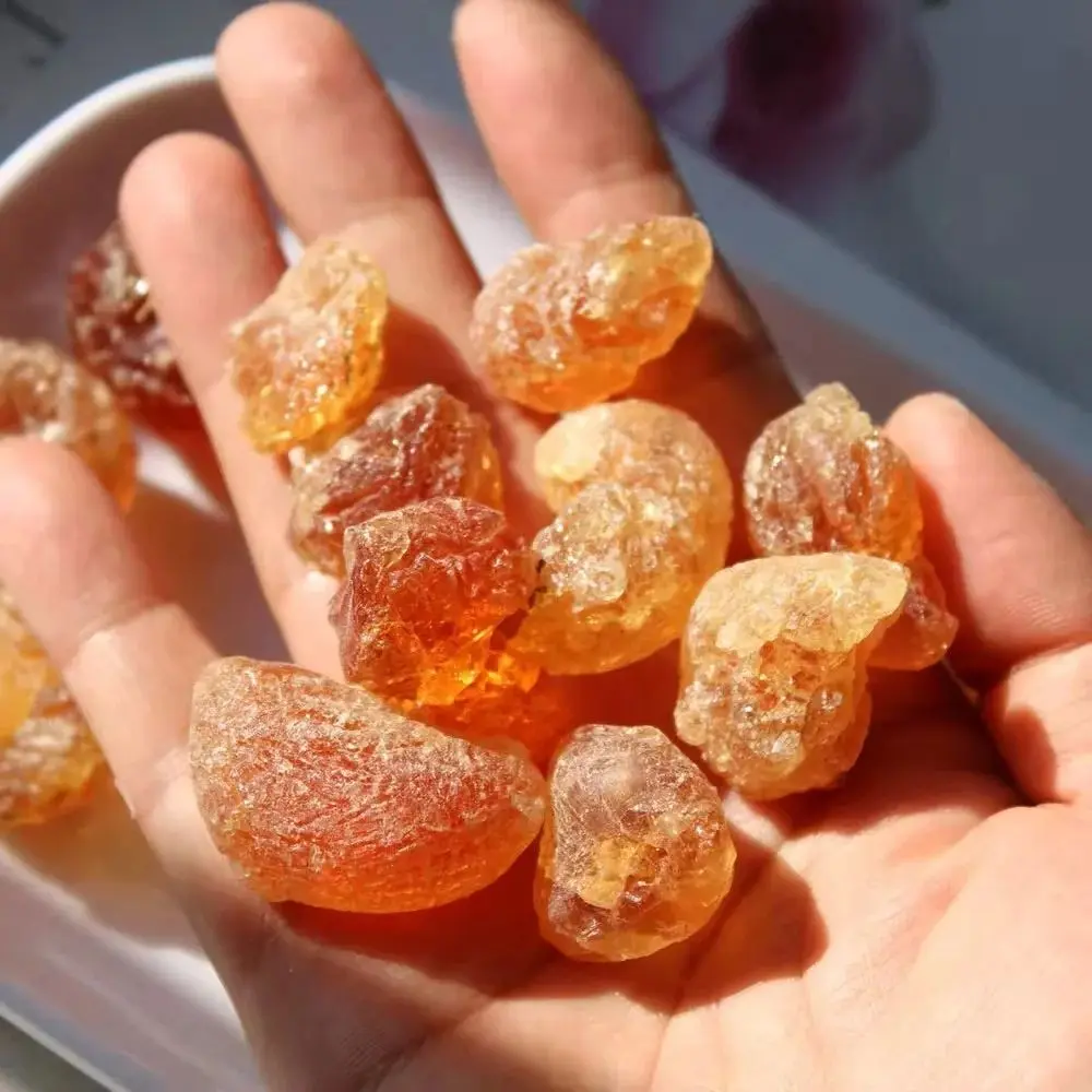 Natural Amber Crystal Raw Stone Aromatherapy Expanded Amber Rough Stone For Healing