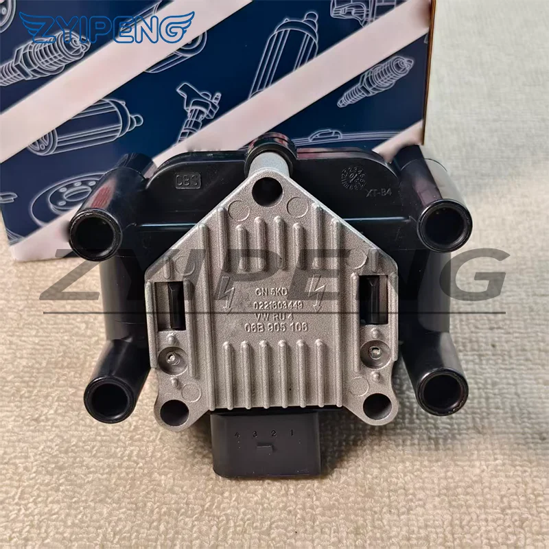 Transformateur d'allumage 06B905106A pour Audi A1 A2 A3 A4 VW JETTA Passat Beetle Golf Skoda Fabia Octavia Yeti 032905106F 032905106B