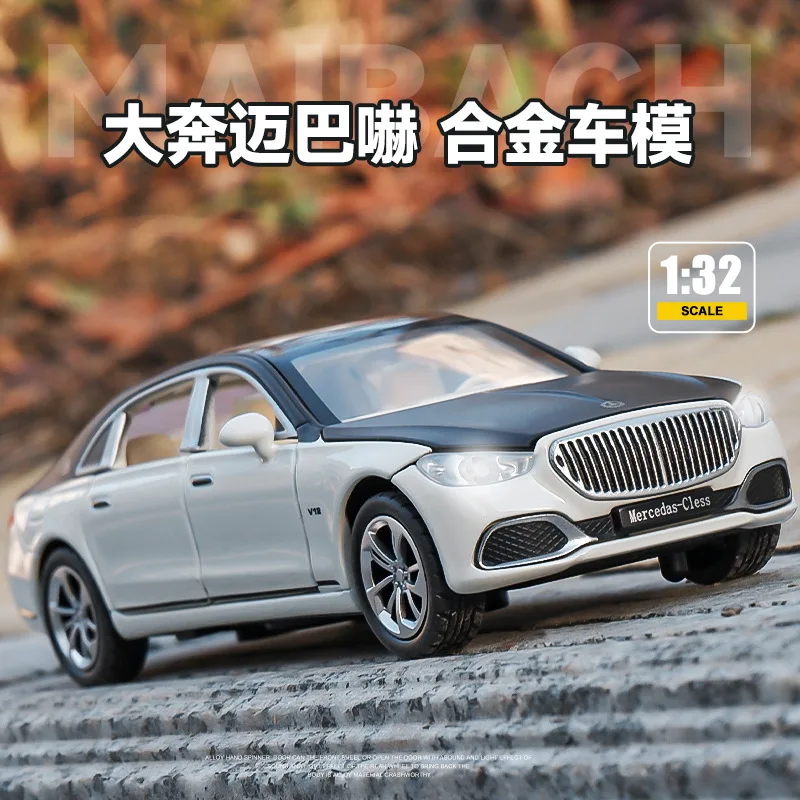 1:32 Big Ben Maybach S680 Automodell Simulation Legierung Luxusauto Kinderspielzeug Sammlung Ornament