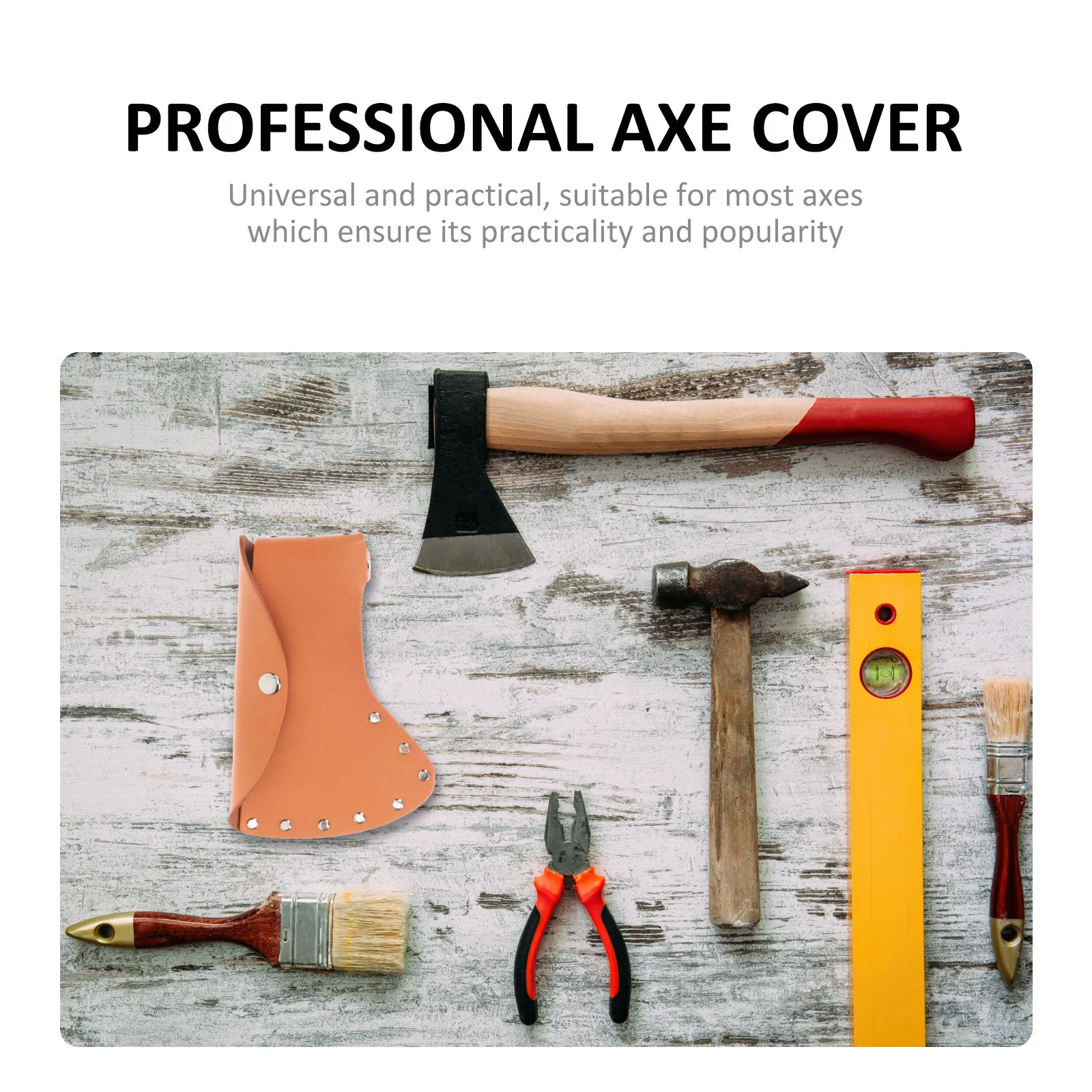 

Защитный чехол для топора, сверхпрочный портативный футляр для топора, защитный кожух для походов, кемпинга и путешествий, защита для головок топоров