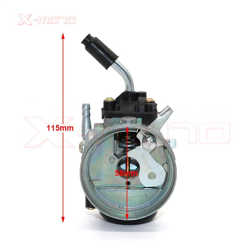 Carburetor Carb For 2 Stroke Engine 50cc 60cc 80cc Gas Motorized Bike Bicycle 47 49cc Pocket Bike Mini Moto Dirt ATV Quad