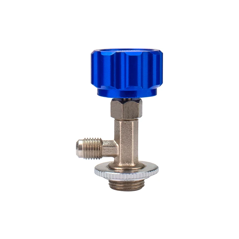 M12 1/4'' R12 R22 R600a Кран для баллонов с хладагентом Дозирующий клапан Открывалка для газовых бутылок
