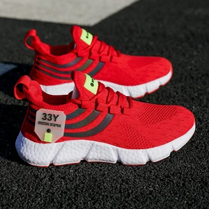 أحذية رياضية مريحة للتنفس للرجال أحذية رياضية غير رسمية أحذية الجري أحذية المشي لمسافات طويلة العلامة التجارية الفاخرة أزياء الصيف أفضل 8 أحذية رياضية رجالية للبيع - رقم 5