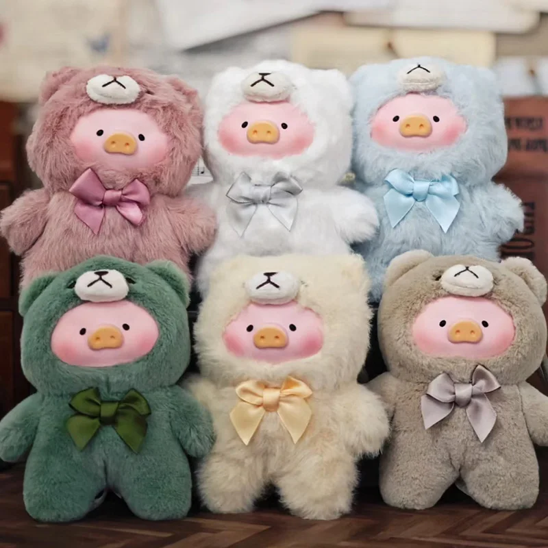 Lulu Pig Vintage Teddy Series Blind Box Anime Figures Doll Surprise Guess Bag Kawaii Pendant Collectible Model Birthday Gift