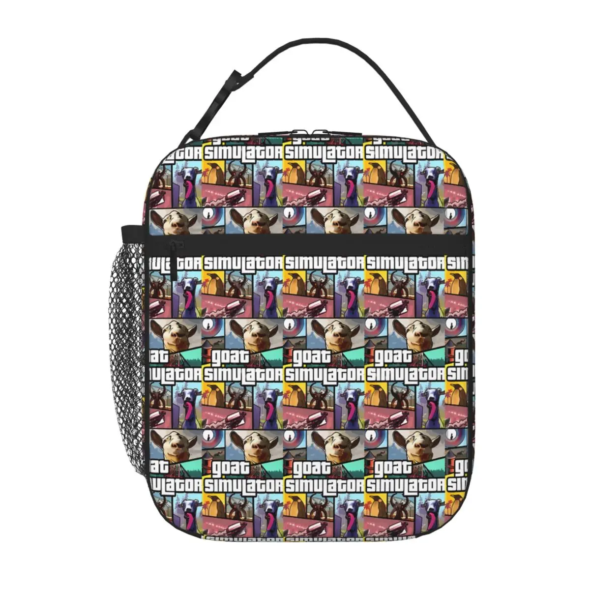 Bestselling Goat Simulator Embossed Food Tote Bag Newborn Food Storage Snack Bag