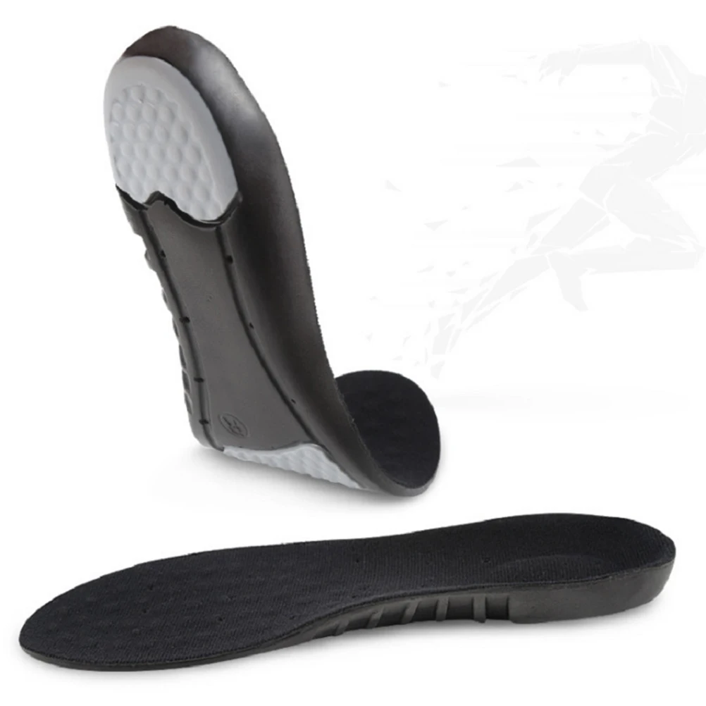 

Shoe Pads Running Insoles Breathable Sports Shoes Unisex Foot Care Black Cushions