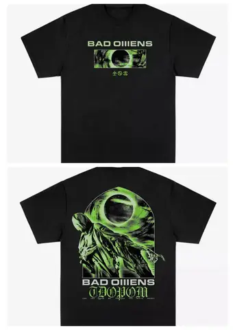 2026 New Fashion Hot Bad Omens Noah Sebastian Band Member Unisex Casual Summer Soft T Shirt Comfort Short Sleeves Vintage Casual