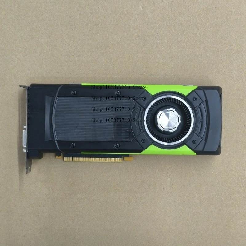 

P6000 24G Professional Graphics Card, 24G GDDR5X Video Memory, 3840bit Wide 4DP + DVI-D Interface, Support Multi-screen Output