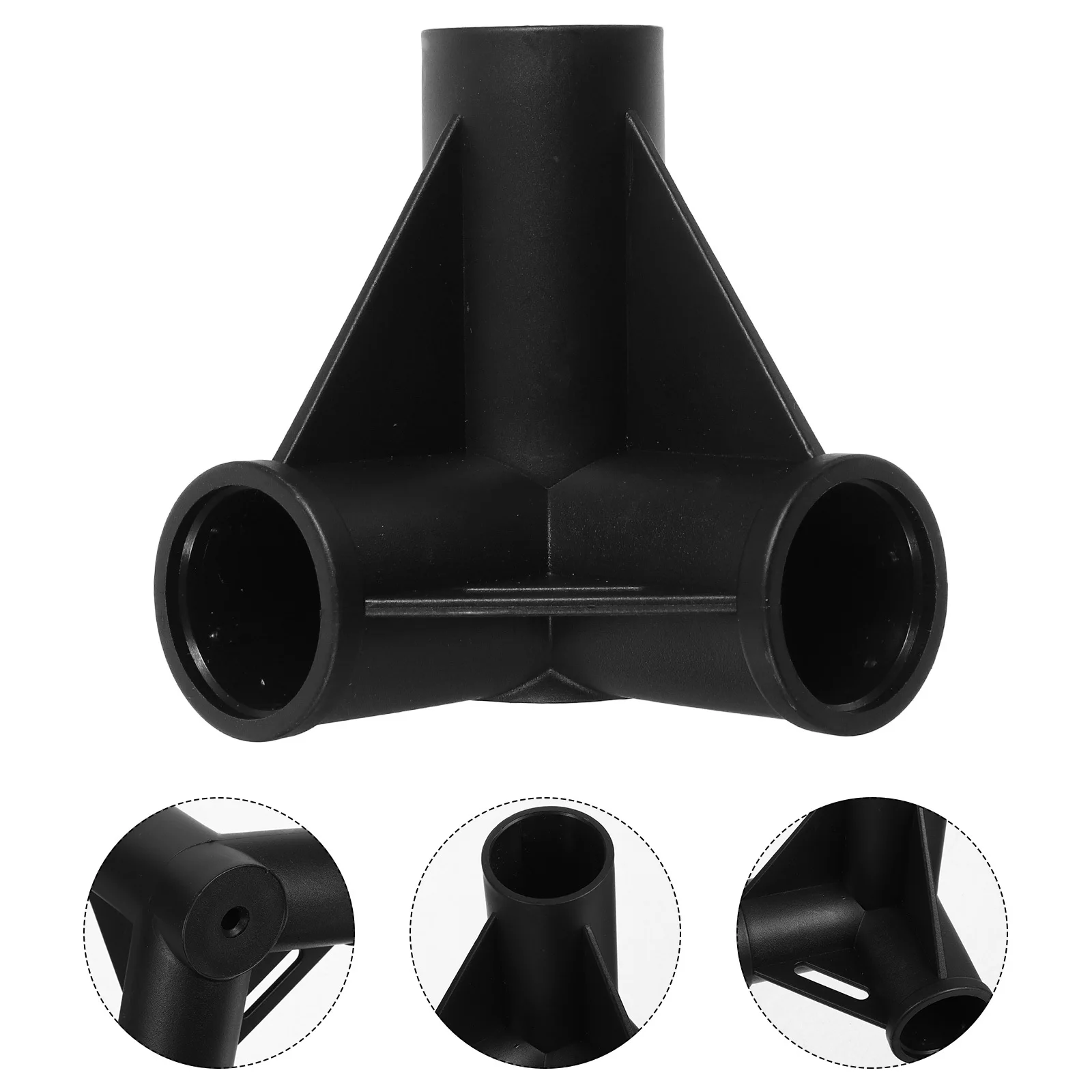 

6pcs Plastic Pole Connectors Fittings Kit For Bed Replacement Connector Support Bracket Pet Bed Connectors Canopy Frame Parts