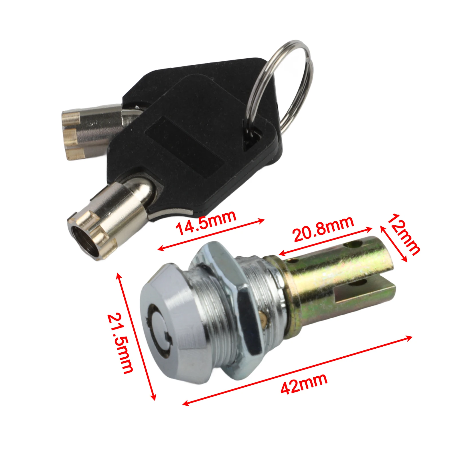 180 Rotation Drawer Lock Tool Security Robust Construction Smooth Unlocking Mechanism Versatile Application Compact Size