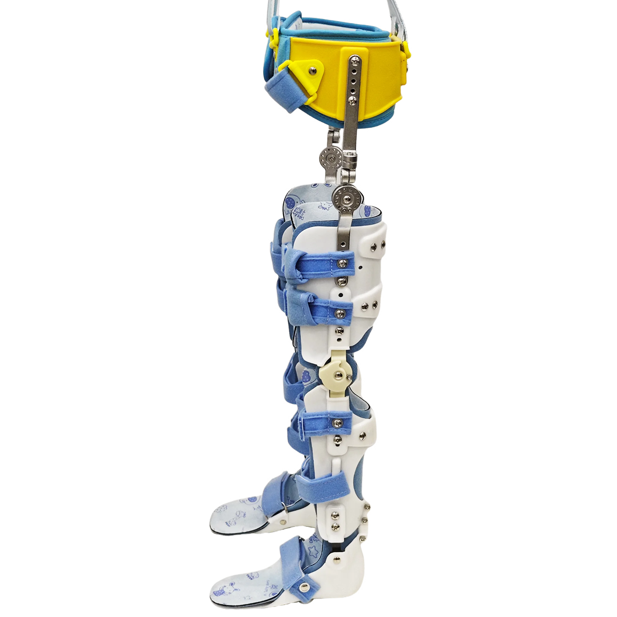Pediatric Orthosis Fixer Breathable Lightweight Foldable Kids Hip Knee Ankle Foot Support Brace For Cerebral Palsy