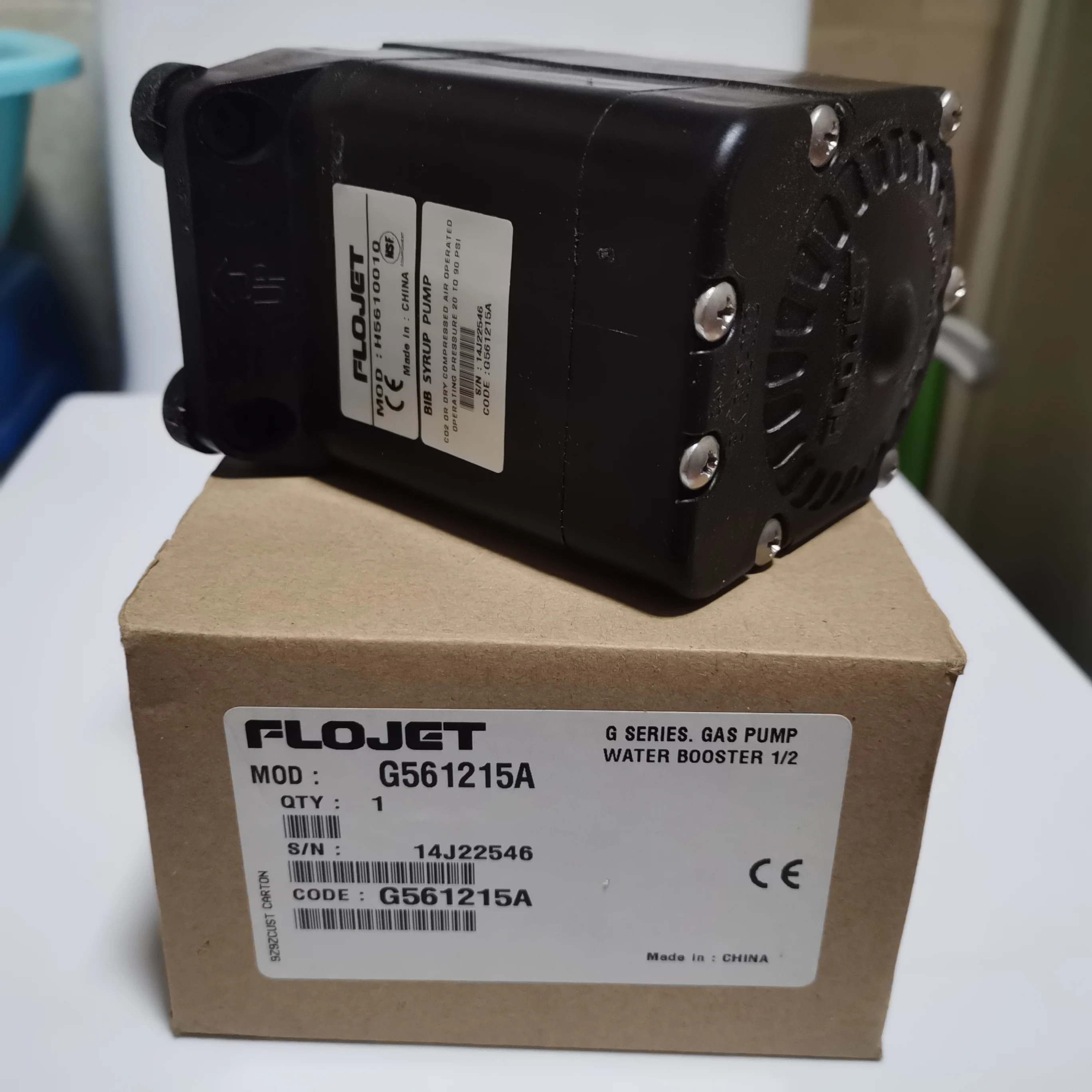 FLOJET pneumatic diaphragm  G5610010/G575235 food grade air pump syrup beer pump