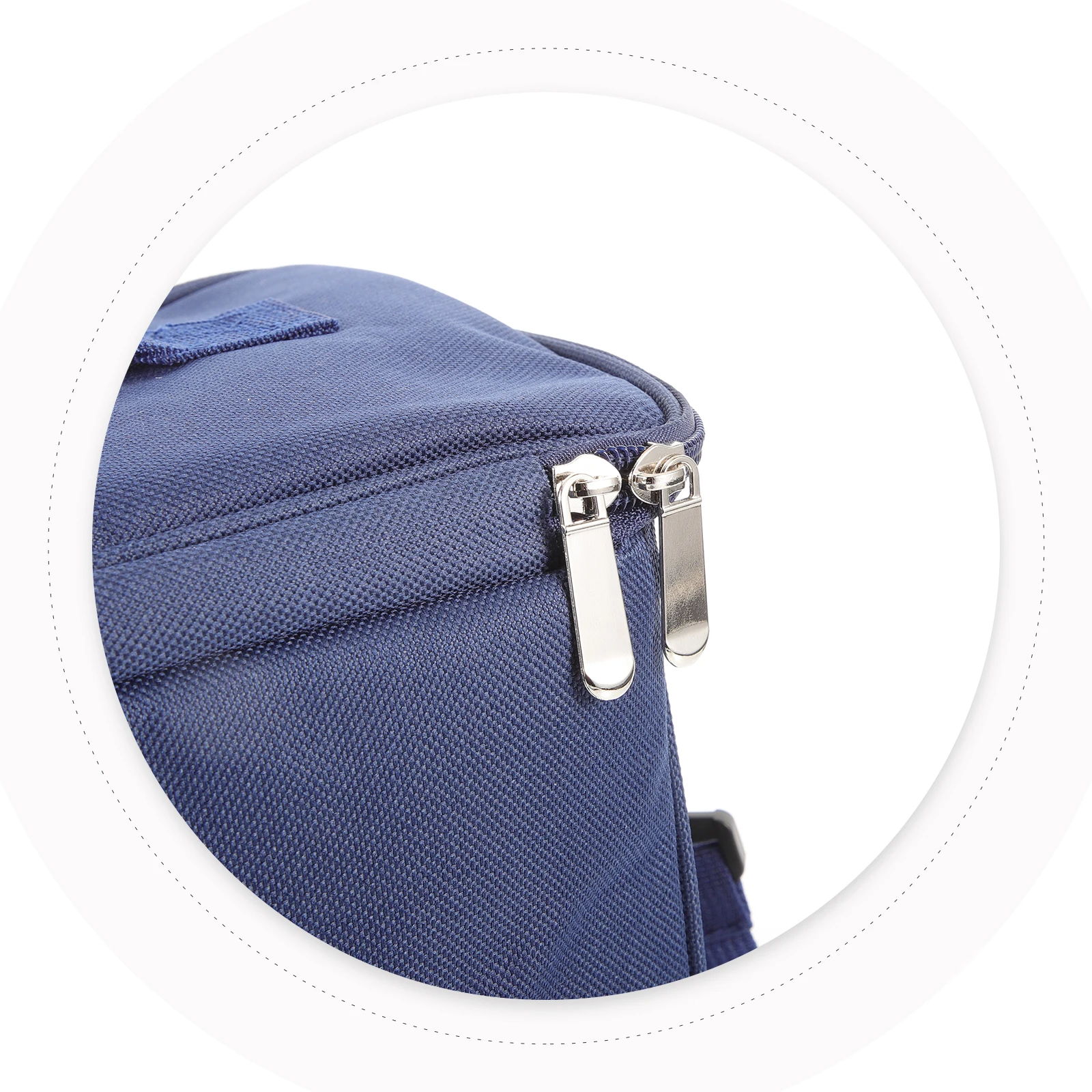 

2Pcs Insulated Lunch Bag Waterproof Oxford Cloth Large Capacity Thermal PE Cotton Aluminum Film Tote Portable School