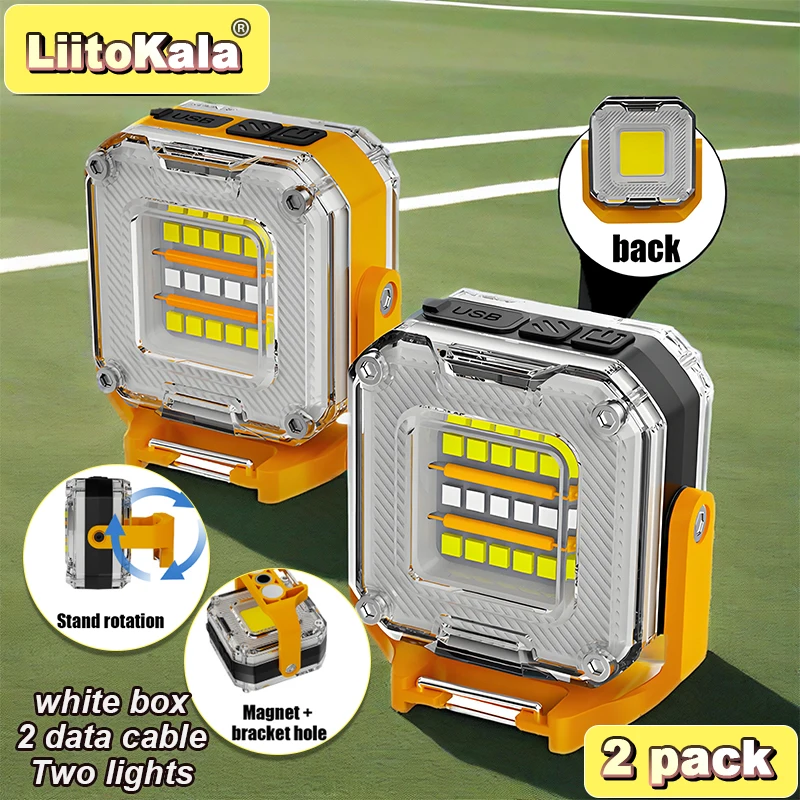 

Новый многофункциональный портативный мини-фонарь LiitoKala LF-224, 80 г, 200-500 лм, для использования на улице, в экстренных ситуациях дома, для кемпинга