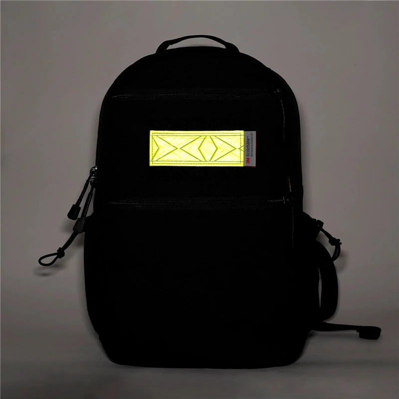 3M Scotchlite Reflective Warning Patches Backpack Vest Outdoor Bicycle Sports Highlight Tactics Badges For Clothing Bag Decor