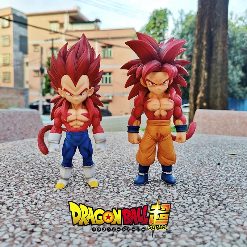 Anime Dragon Ball Daima Son Goku Vegeta Super Saiyan 4 Cute Figure Ssj4 Model Toy Pvc Figurine Decorative Toy Boys Gifts