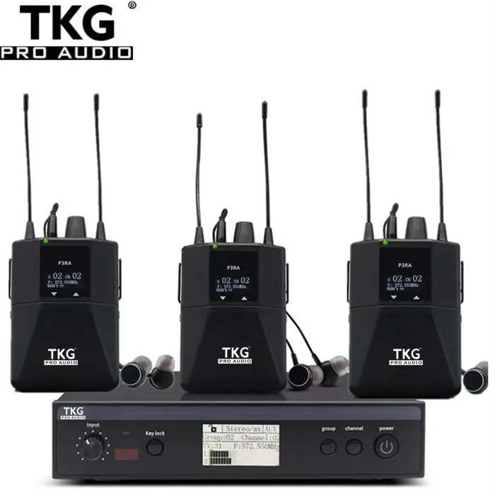 TKG 560-590MHz PSM300 performance stage concert dj sound equipment professional audio wireless stereo in ear monitor