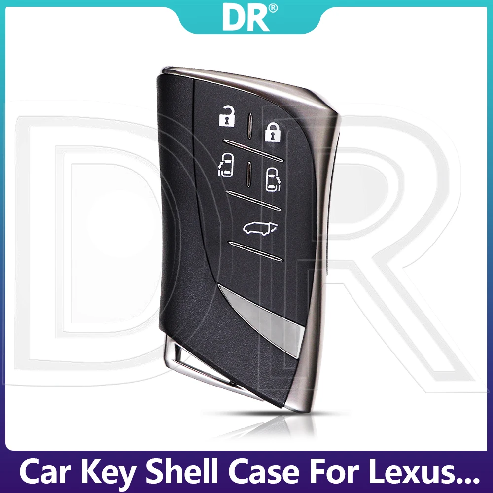 DR3 5 Button Replacement Car Remote Key Shell Case For Lexus LM LM350H LM500H AW10 MPV 2023 2024 2025 2026