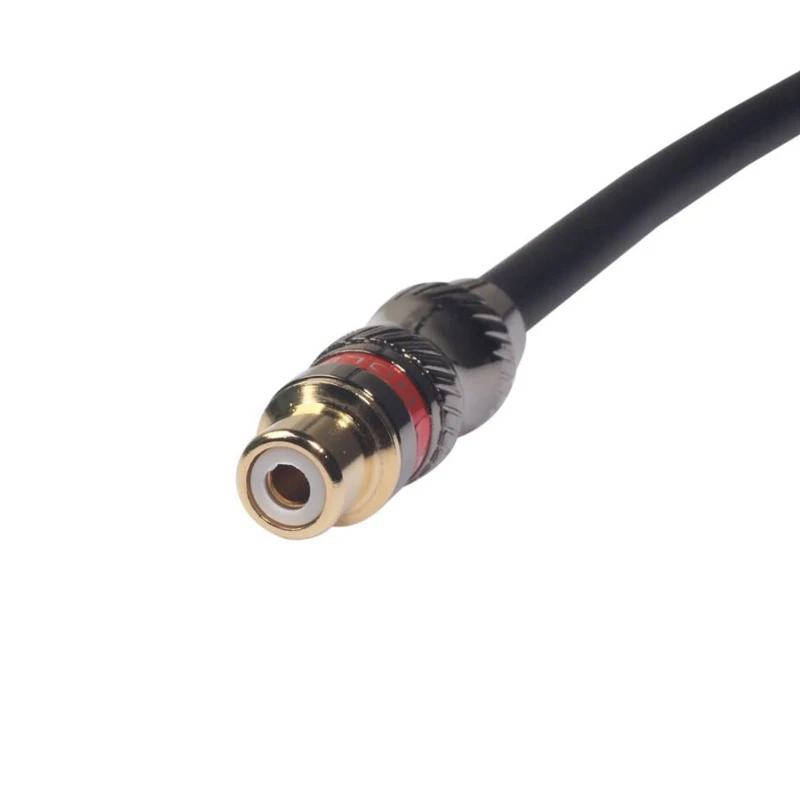 Rca Vrouwelijke Naar Xlr Mannelijke Kabel, Xlr Naar Rca Converter Audio Adapter Patchwisselaar-30Cm