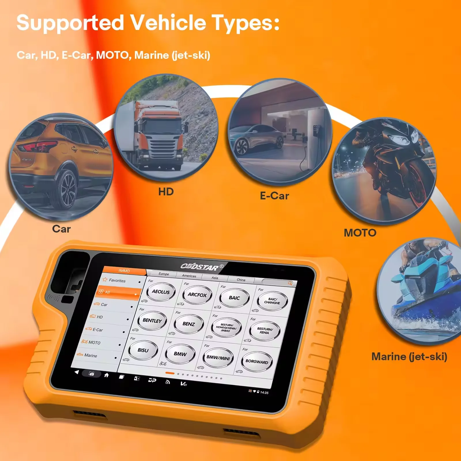 2024 Obdstar X300 Classic G3 Key Programmer مع المدمج في CAN FD DoIP دعم السيارة/HD/E-Car/الدراجات النارية/مفتاح البحرية Master G3 #6