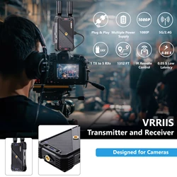 400M Wireless HDMI Video Extender 1080P Transmitter Receiver for Camera PS4 Laptop Set-top Box Gaming Projected to TV or Monitor