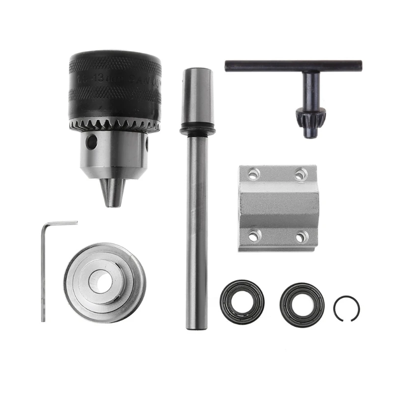 Lắp ráp trục máy khoan điện để cắt Dropship chế biến gỗ DIY