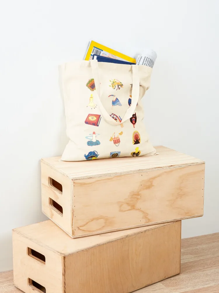 15 Fears Risograph Icons Tote Bag Sac Pour Femme Handtasche Shopper Tasche Damen