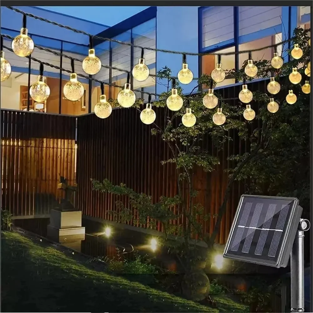 Solar LED String Lights 100LED Waterproof  For Outdoor Garden Wedding Decor Available With IP65 Rating