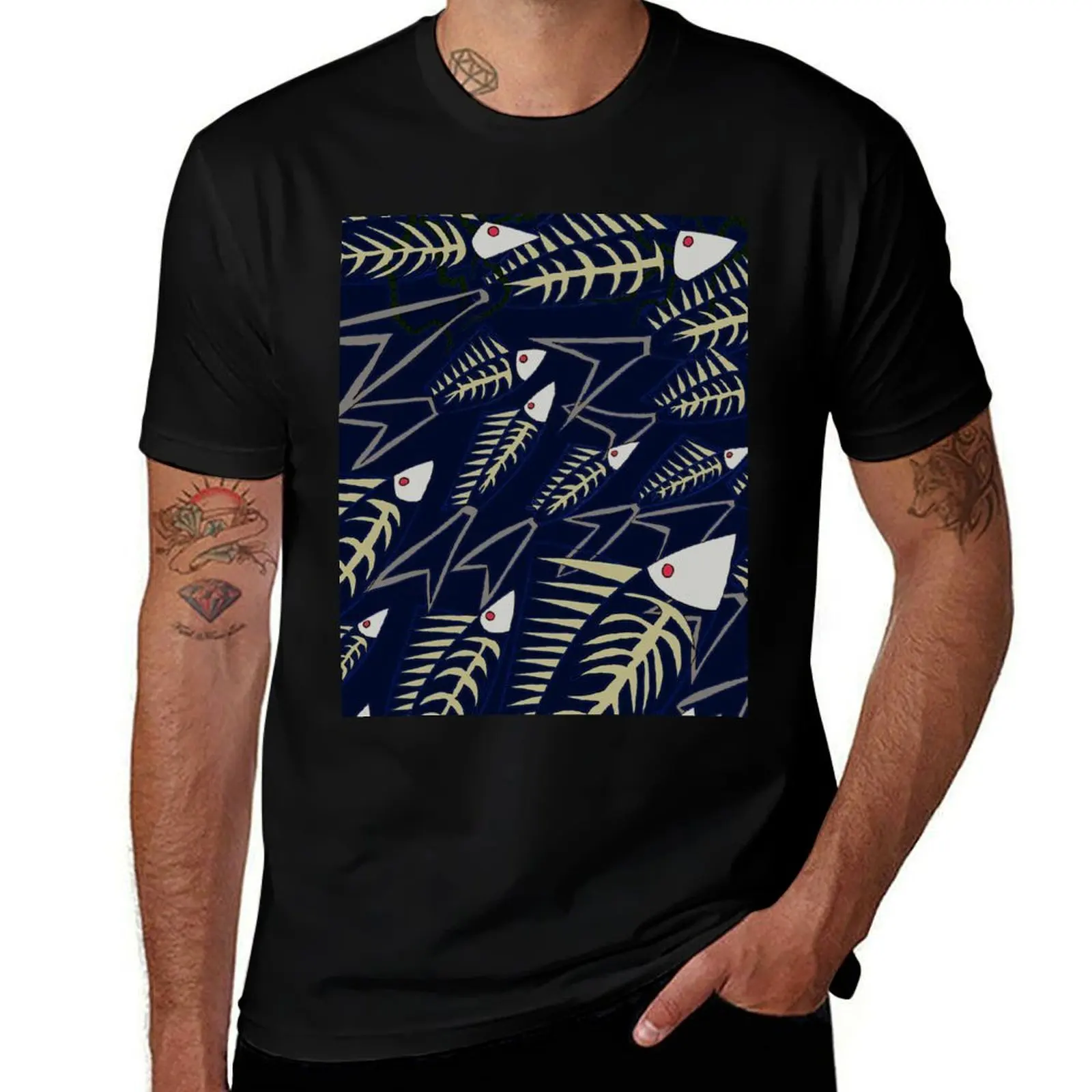Neptune's Keepers T-Shirt Basic Simple Design Short Sleeve Shirt T-Shirt