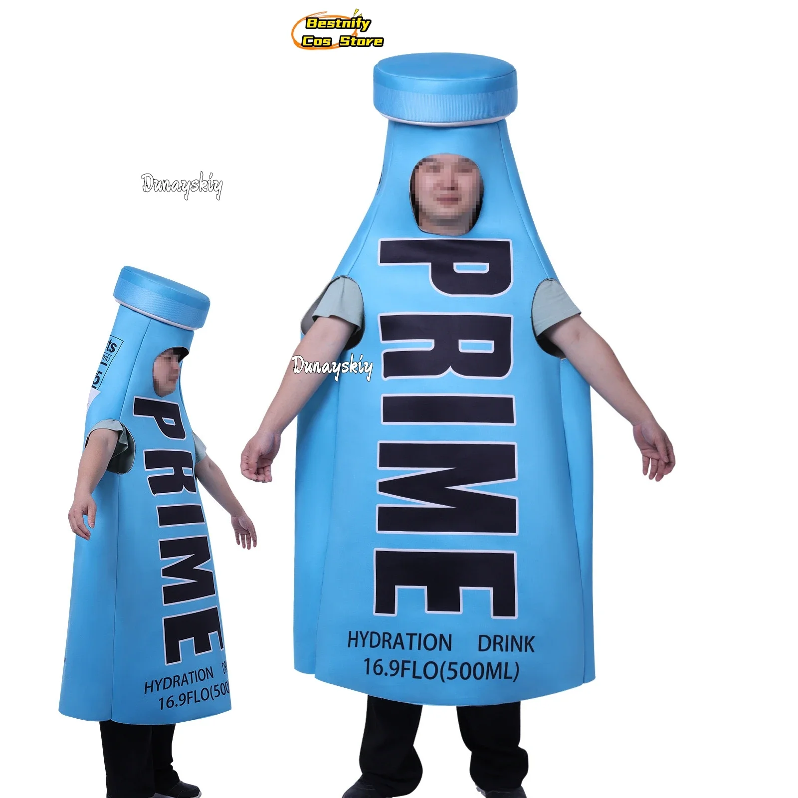 CosplayHalloween Funny Primes Cosplay Adult Drink Beer Costume Unisex Bottle Costume Jumpsuits Halloween Role-playing Outfit Pro