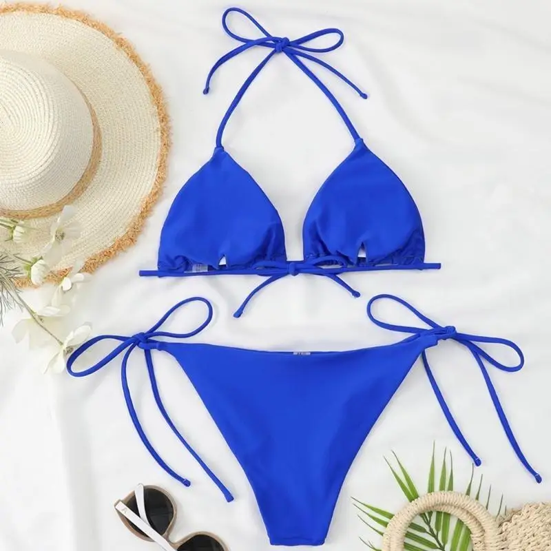 

F68f Женщины расколоть купальный костюм Halterneck Swimsuit Quick Drying Swimewards для пляжа