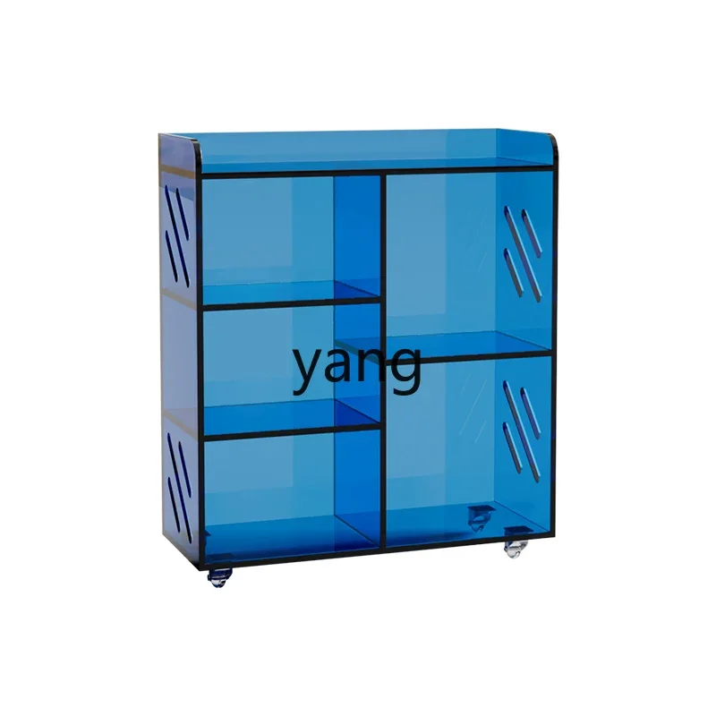 

CX acrylic shelf living room simple study table side cabinet bedroom multi-layer removable