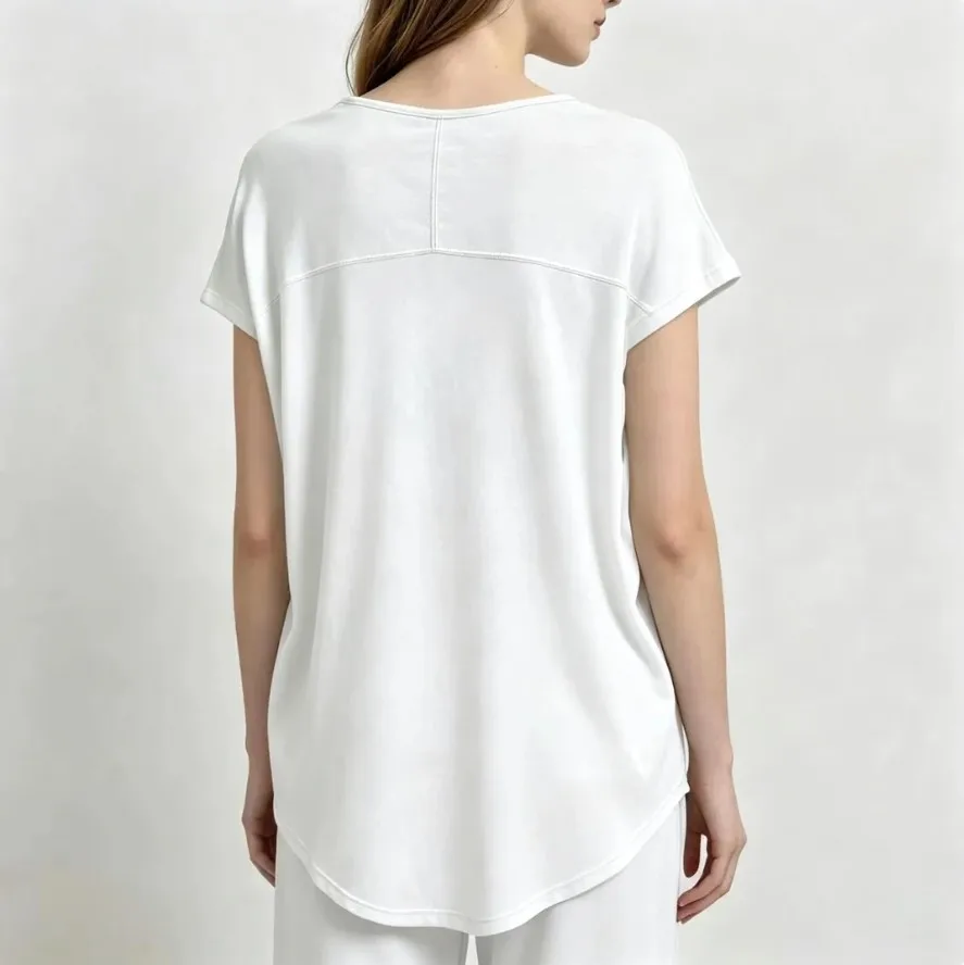 Casual Cover-Up Quick-Drying Running Fitness Yoga Wear for Women 2026 New Style Loose Sports Short-Sleeved Tops Lightweight and Breathable