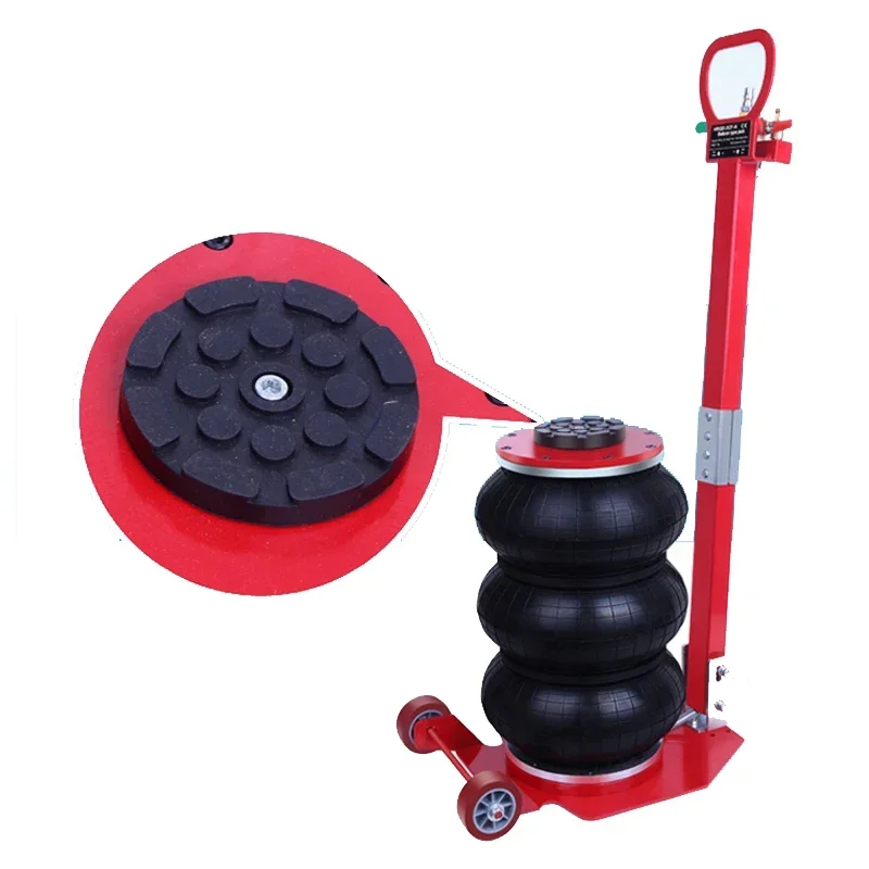 3 T Pneumatic Car Jack Triple-bag Air Jack Hand-end Type Car Lifting Equipment Garage Repair Shop Car Jack