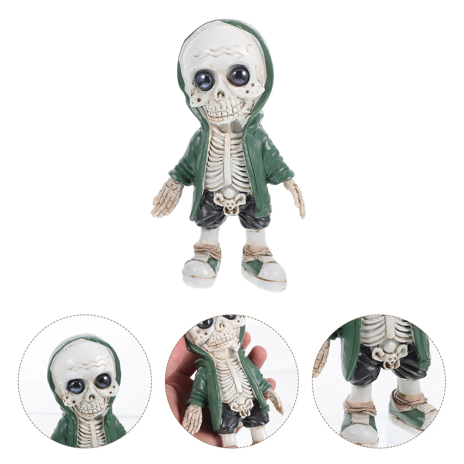 سطح المكتب هالوين زخرفة حزب سيارة الراتنج الديكور (نمط) 1PC زينة التماثيل الجمجمة