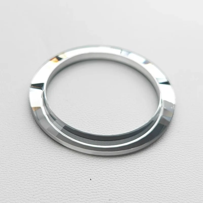 Anello con castone verde argento/oro/blu/rosa misura 37,2x29mm inserto con castone ad anello con castone in cristallo per la riparazione dell'orologio ad anello esterno Swarovski