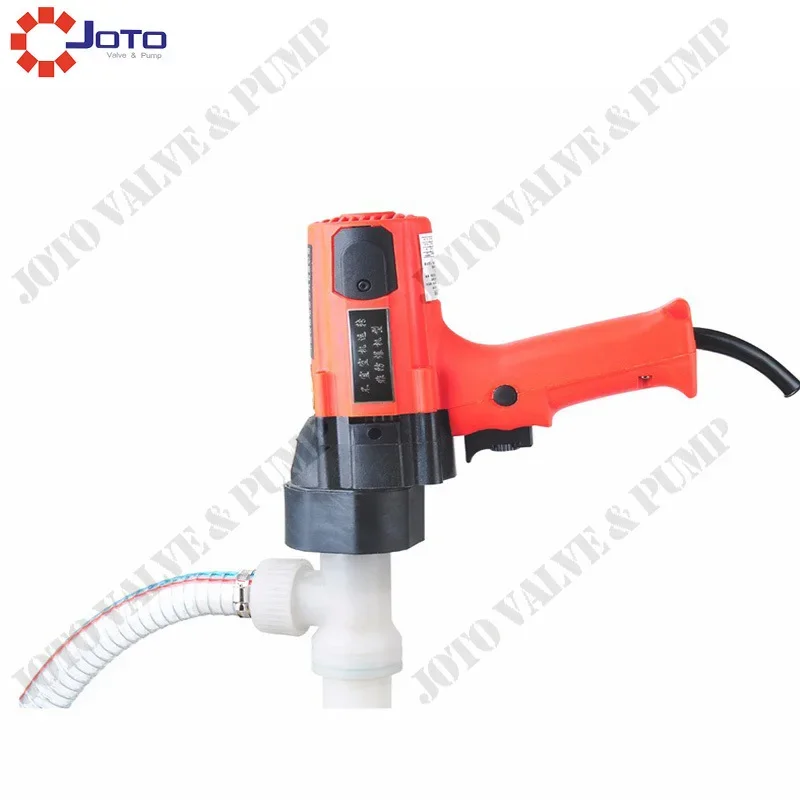 800W D70 PVDF Material Pipe Acid Resistance Chemical Drum Pump