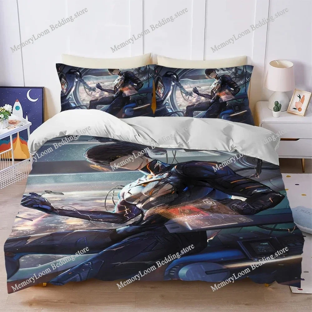 

Hot Game Love and D-Deepspace Caleb Duvet Cover Set Bedding Soft Laundry Cotton Bed Four Seasons Student Dormitory Home Textile7