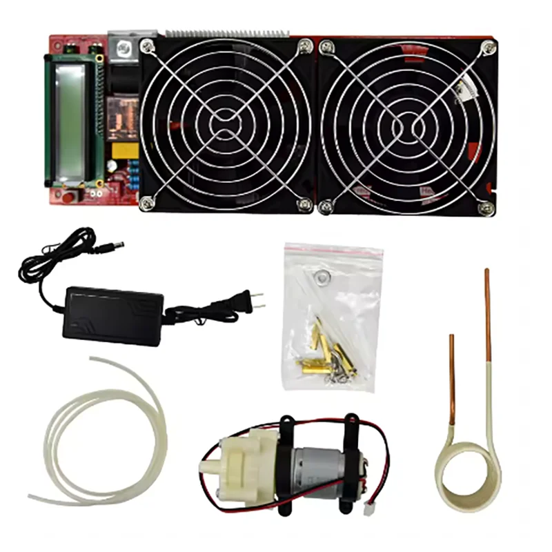 Module de chauffage à Induction haute fréquence 3000W 55A ZVS, pilote Flyback, bonne Dissipation thermique, bobine, pompe, adaptateur d'alimentation